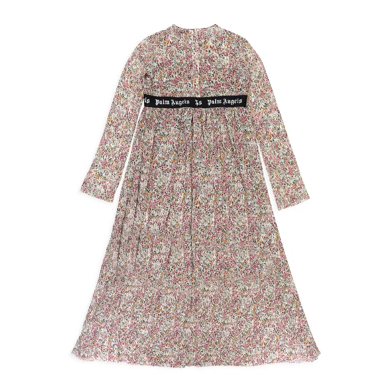 FLOWER ROMANTIC WHITE DRESS