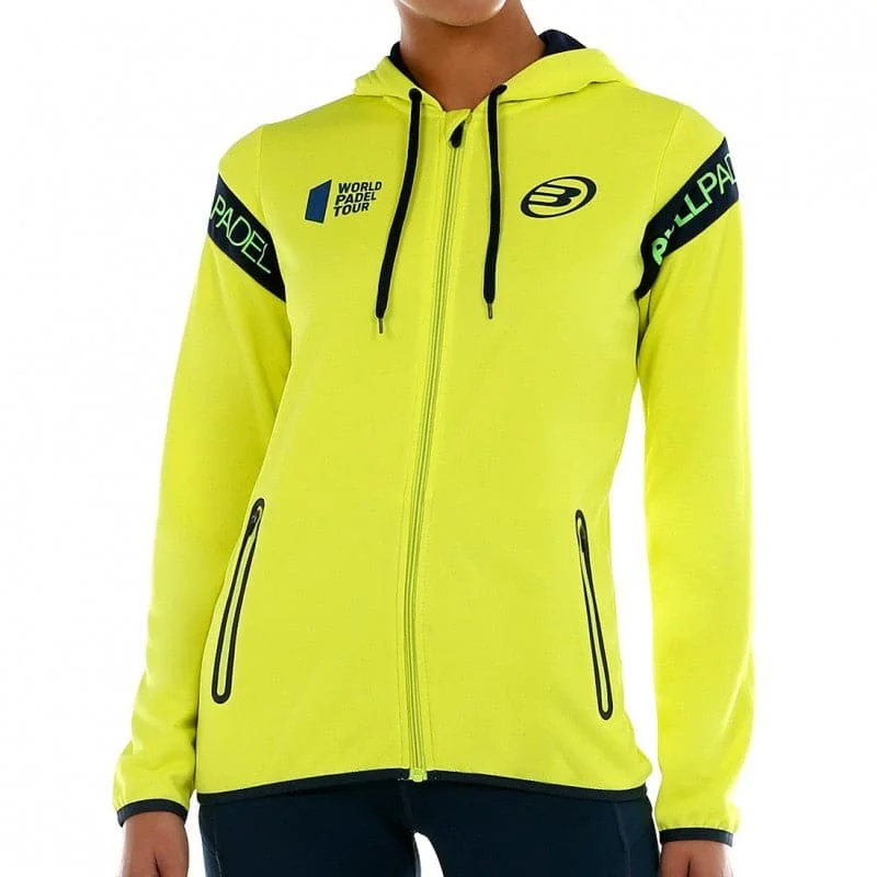 Bullpadel Serbal Jacket Women Zippered Front Buttoned Front Snap Front