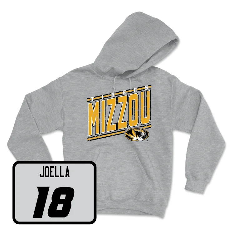 Sport Grey Women's Soccer Vintage Hoodie - Hannah Joella Hoodie with Cropped Fit Short Trendy Sport Grey Women's Soccer Vintage Hoodie - Hannah Joella Hoodie with Cropped Fit Short Trendy