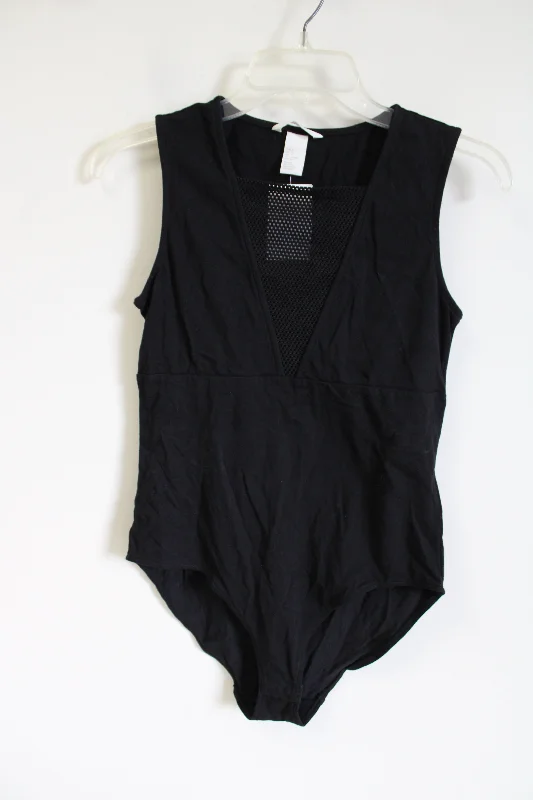 NEW H&M Black Bodysuit Tank | S tie dye tank
