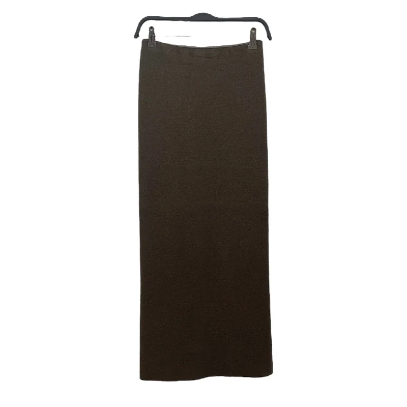 Haider Ackermann/Long Skirt/33/Wool/KHK/ lightweight skirt design