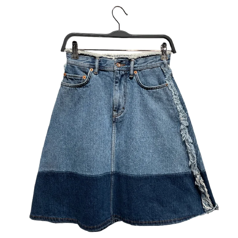 Acne Studios/Skirt/34/Denim/IDG/ lace skirt intricate