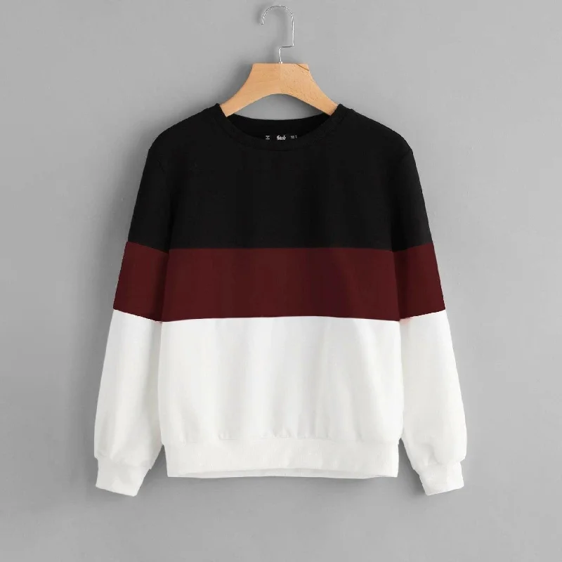 Cut and Sew Pullover Sarouel Sleeve Pullover