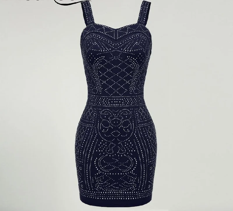 Women Sleeveless Vest dress Vintage Ethnic Bodycon Vestidos Sequin Pattern Party Female summer Plus size XXL Dress