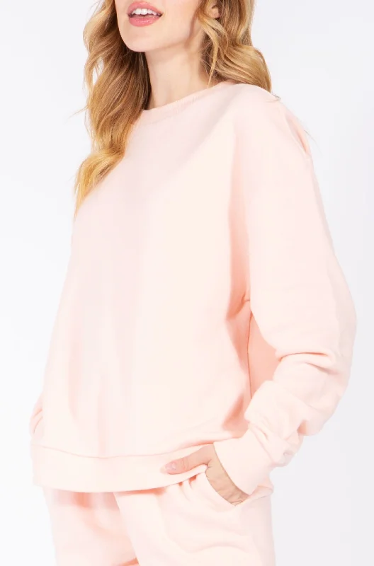 Oversized Crewneck Sweatshirt Hoodie with Logo Branding Identity