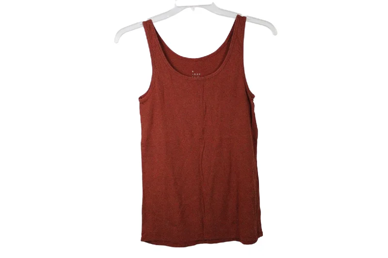 A New Day Burnt Orange Soft Tank | XL playful tank top