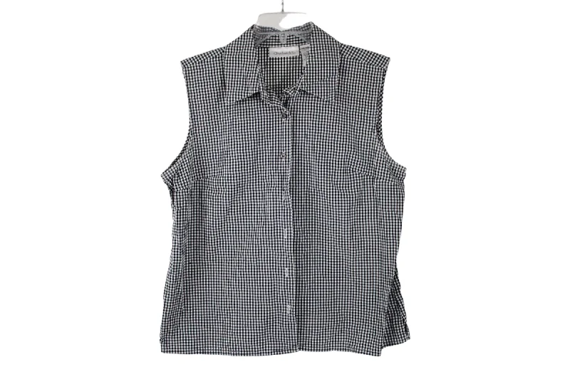 Chadwick's Black Gingham Tank | 14 seamless tank top