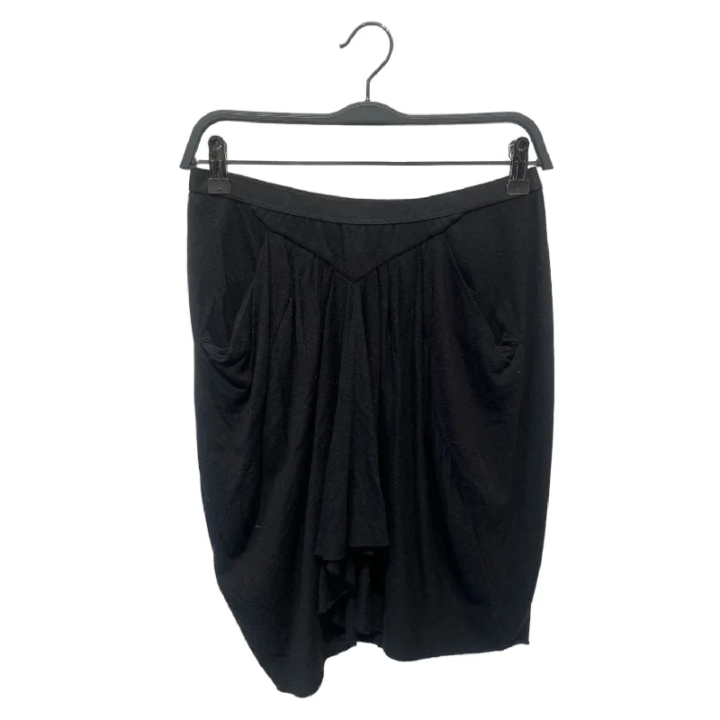 Rick Owens Lilies/Skirt/8/Cotton/BLK/ lightweight skirt design
