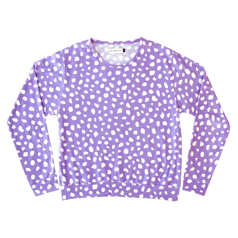 ARNOLDI Organic Cotton Sweatshirt, in Lilac Purple Hoodie with Exposed Zipper Edgy Industrial ARNOLDI Organic Cotton Sweatshirt, in Lilac Purple Hoodie with Exposed Zipper Edgy Industrial