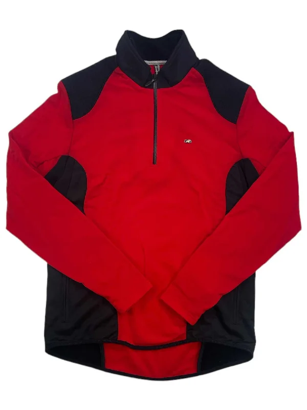 Mens Assos Quarter Zip Pullover Three Quarter Sleeve