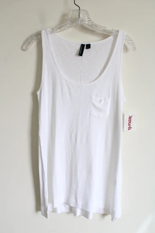 NEW Cynthia Rowley White Tank | M modal blend tank