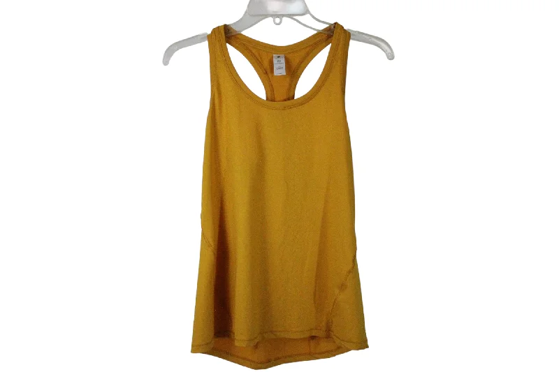 Yogalicious Mustard Yellow Tank Top | XS vintage tank top