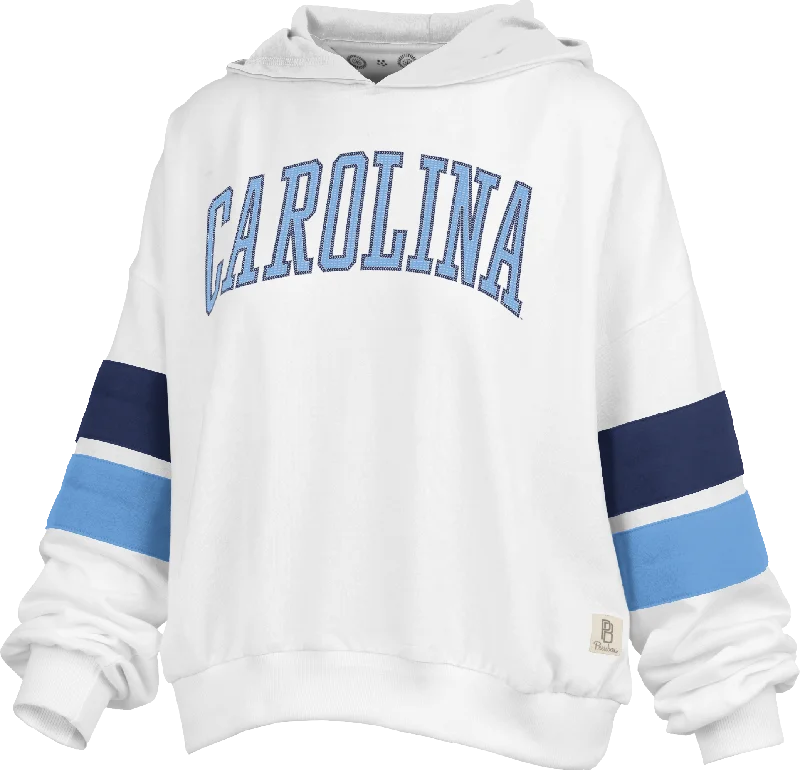North Carolina "Kelly" - French Terry Hoodie Hoodie with Longline Fit Extended Stylish North Carolina "Kelly" - French Terry Hoodie Hoodie with Longline Fit Extended Stylish