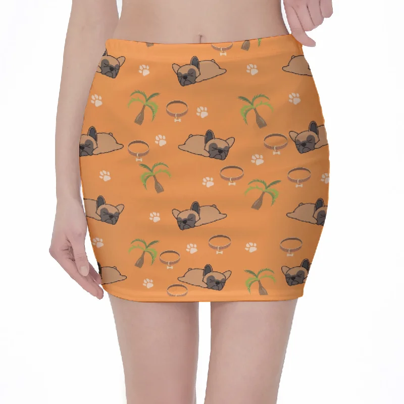 TRIXIE - Hip Skirt elastic waist skirt