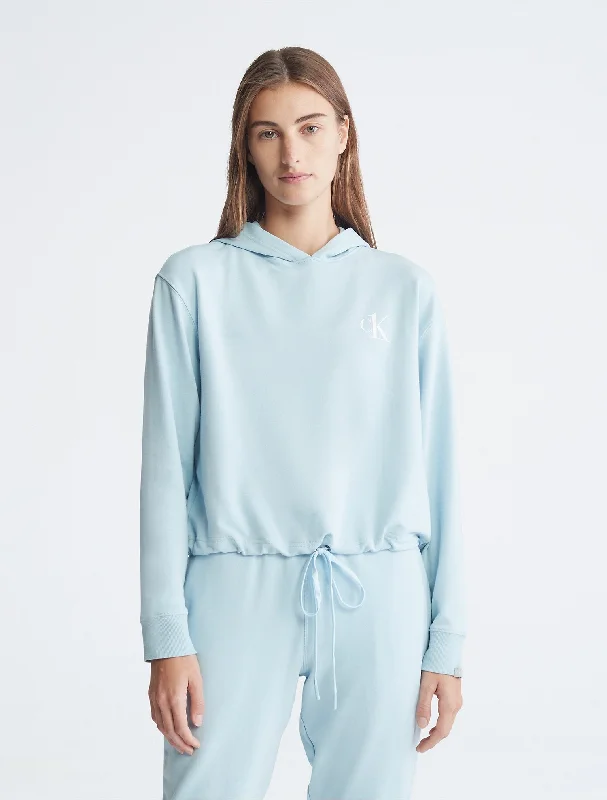 Calvin Klein CK ONE Sleep Hoodie - Women Hoodie with Embroidery Detailed Premium