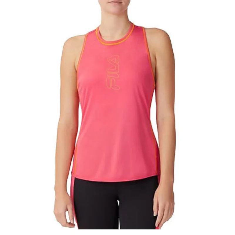 FILA -  Crew Neck Sleeveless Tank Top graphic tank top