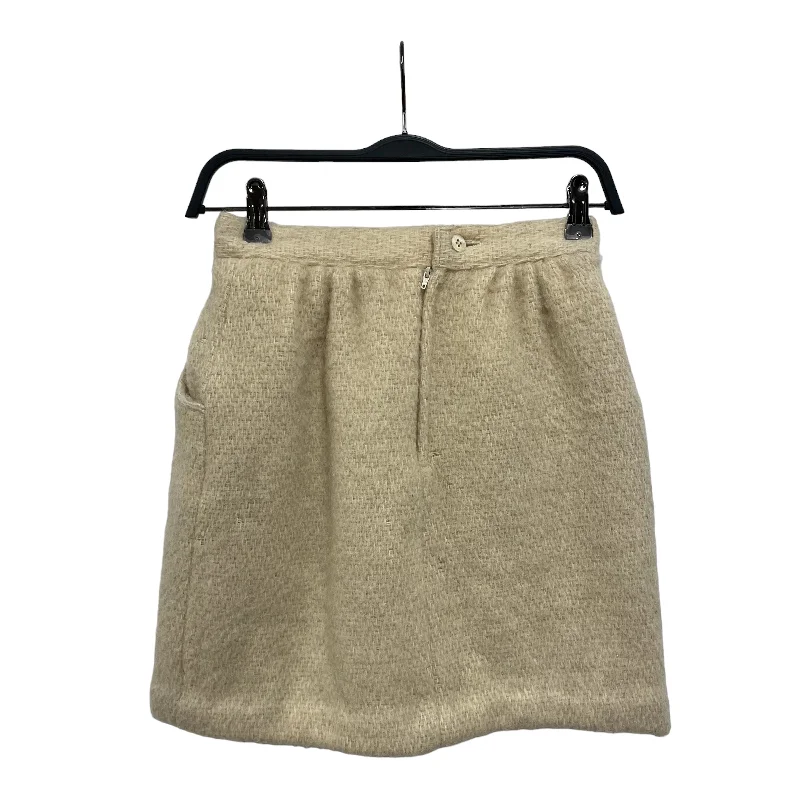 ISSEY MIYAKE///Skirt/9/Plain/Wool/WHT//W [Designers] Essentials/ tulle skirt dreamy