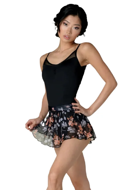 Blossom Mesh Pull-On Skirt corduroy skirt durable