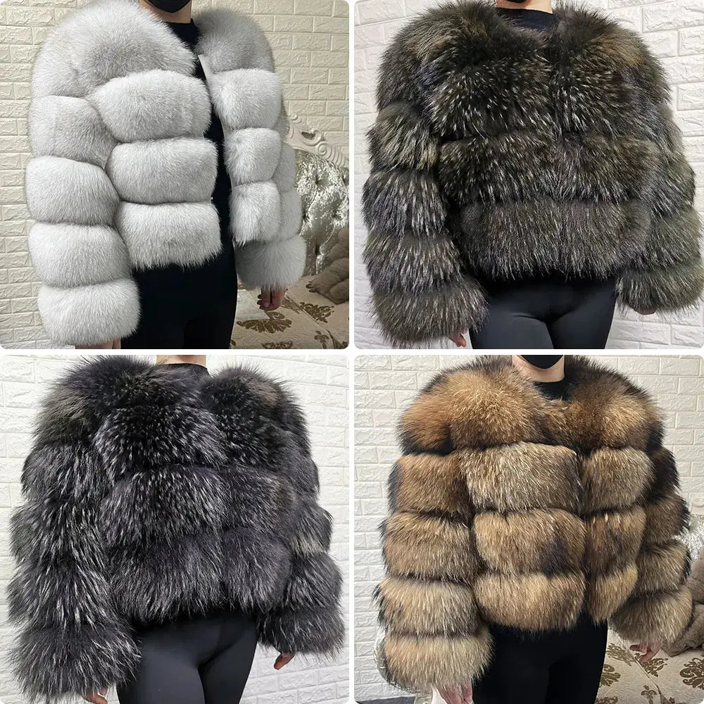 FZ Women's outerwears Natural Real Fur Jacket Trench Coat Raincoat Waterproof Jacket FZ Women's outerwears Natural Real Fur Jacket Trench Coat Raincoat Waterproof Jacket