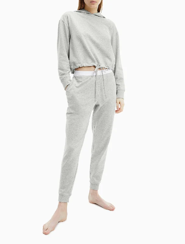 Calvin Klein CK ONE Sleep Hoodie - Women Hoodie with Hem Patch Decorative Personalized Calvin Klein CK ONE Sleep Hoodie - Women Hoodie with Hem Patch Decorative Personalized