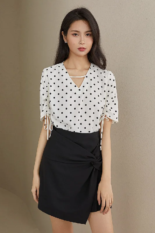 Fansilanen | Nikola Skirt leather skirt sleek