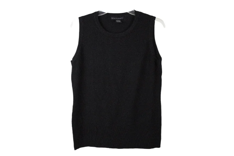 Grace Elements Black Knit Tank | L lace tank top