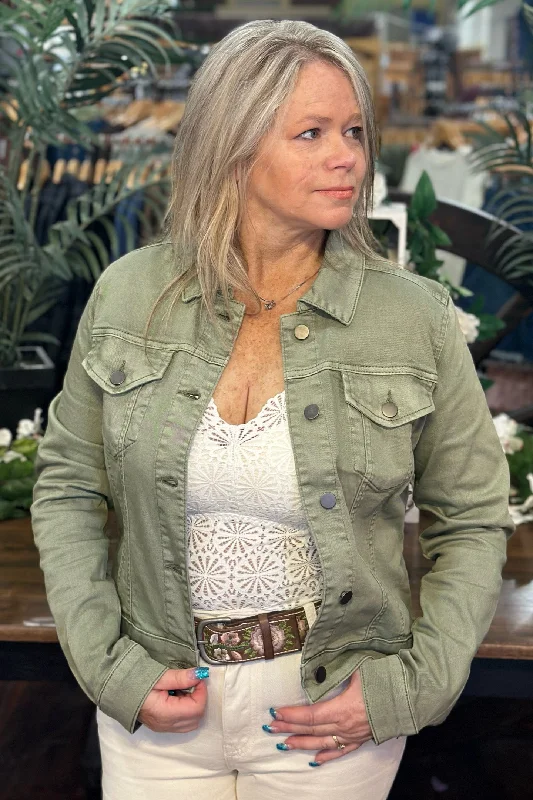 Julia Crop Jacket by Kut From The Kloth Mesh Jacket Canvas Jacket Denim Jacket
