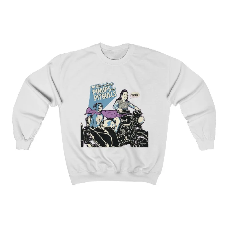Unisex | End BSL Motorcycle Sidecar | Crewneck Sweatshirt Hoodie with Hem Drawcord Adjustable Customizable Unisex | End BSL Motorcycle Sidecar | Crewneck Sweatshirt Hoodie with Hem Drawcord Adjustable Customizable