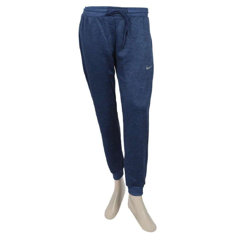 Women's Plain Trouser - Navy Blue Trousers stylish elegant