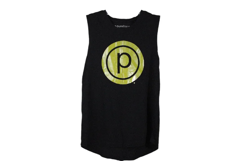 Pure Barre Black Tank | S pastel tank top