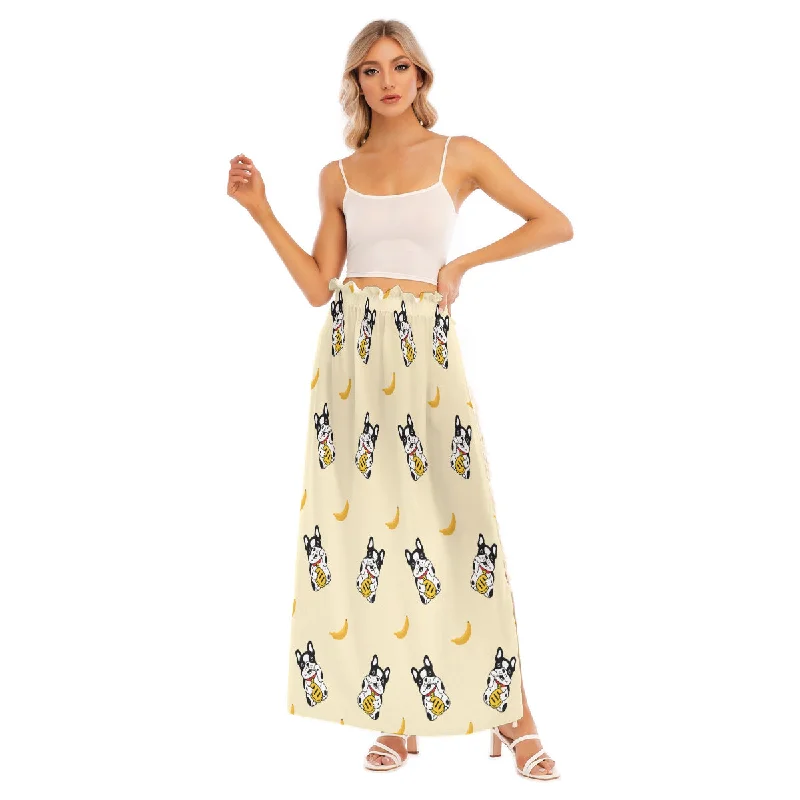 BAILEY - Women's Side Split Skirt modal blend skirt