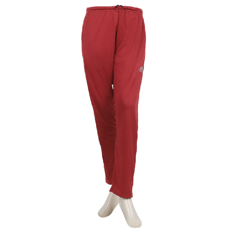 Women's Plain Trouser - Maroon Trousers Cargo pockets