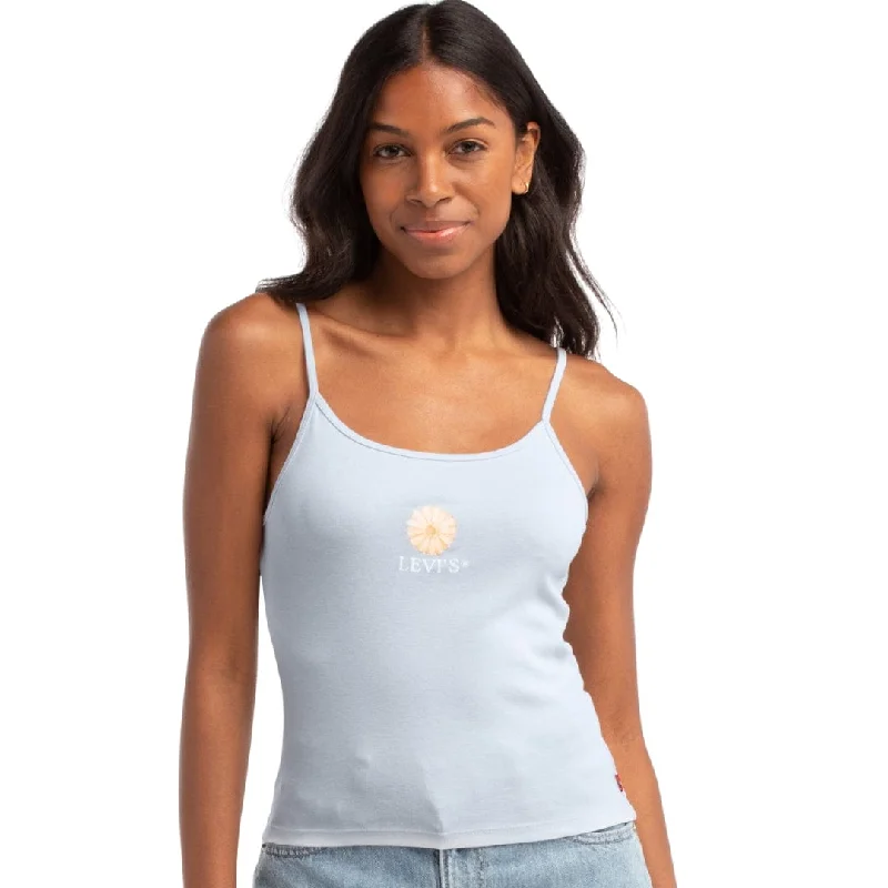 LEVI'S - Graphic Print "Levi" Tank crew neck tank