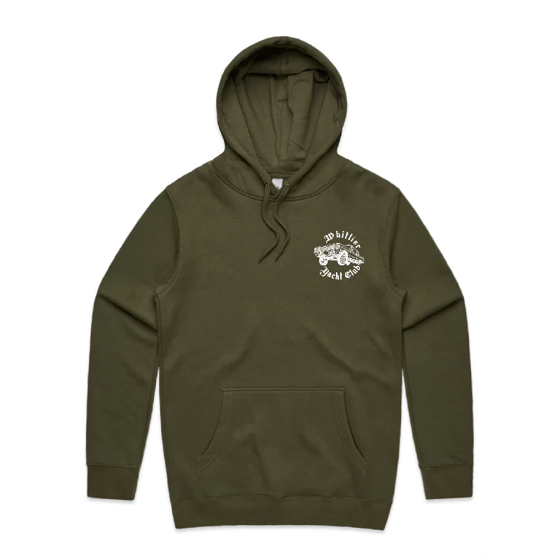 Whittier Yacht Club Heavyweight Pullover Hoodie Boat Neck Sweater