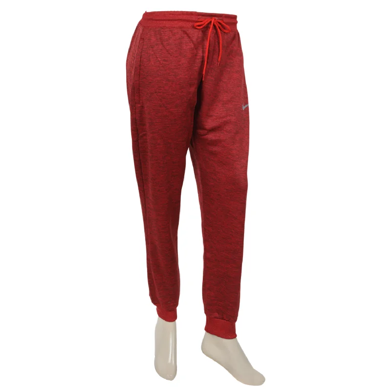 Women's Plain Trouser - Maroon Trousers chic fashionable