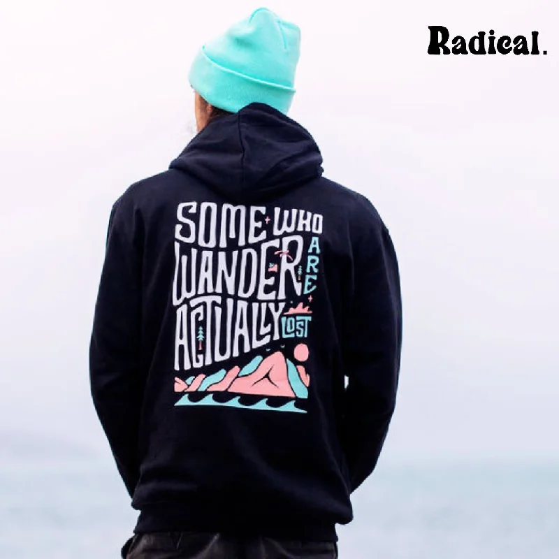 Radical. Another Adventure Unisex Hoodie - Black Hoodie Crop Top Short Trendy