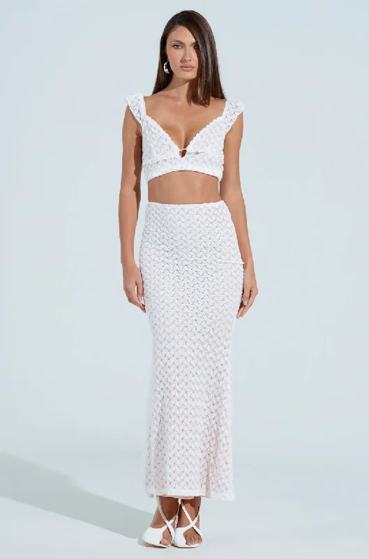 IN LOVE AGAIN MAXI SKIRT athletic skirt fit