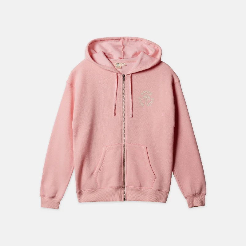 Womens Sway This Way Hoodie - Rose Hoodie with Cuffed Sleeves Snug Secure