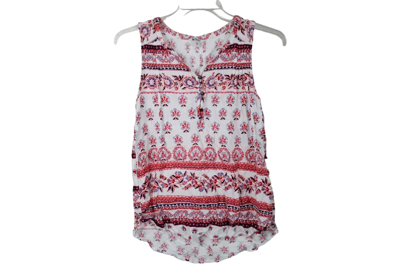 Sonoma Red Tank | M pastel tank top