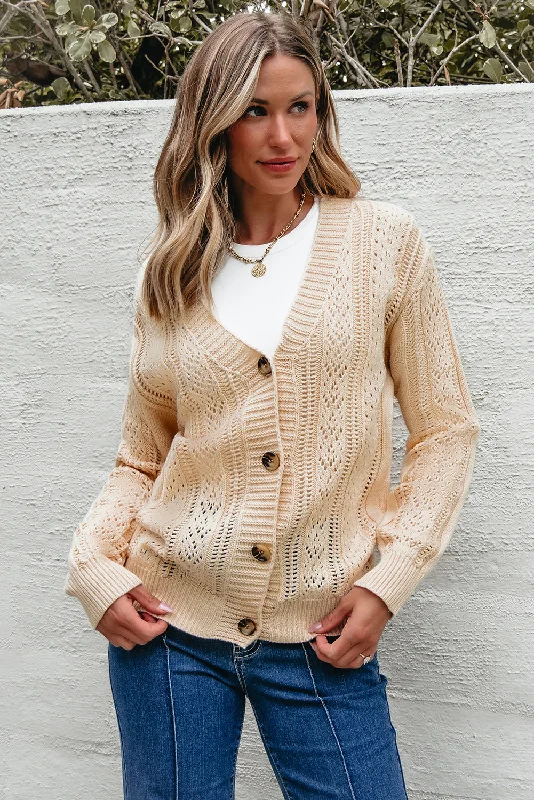 Open Knit Drop Shoulder Sweater Cardigan Beaded Cardigan Sequined Faux Fur