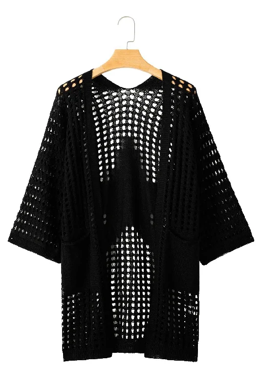 Trendy Knit Cardigan Modern Contemporary chic
