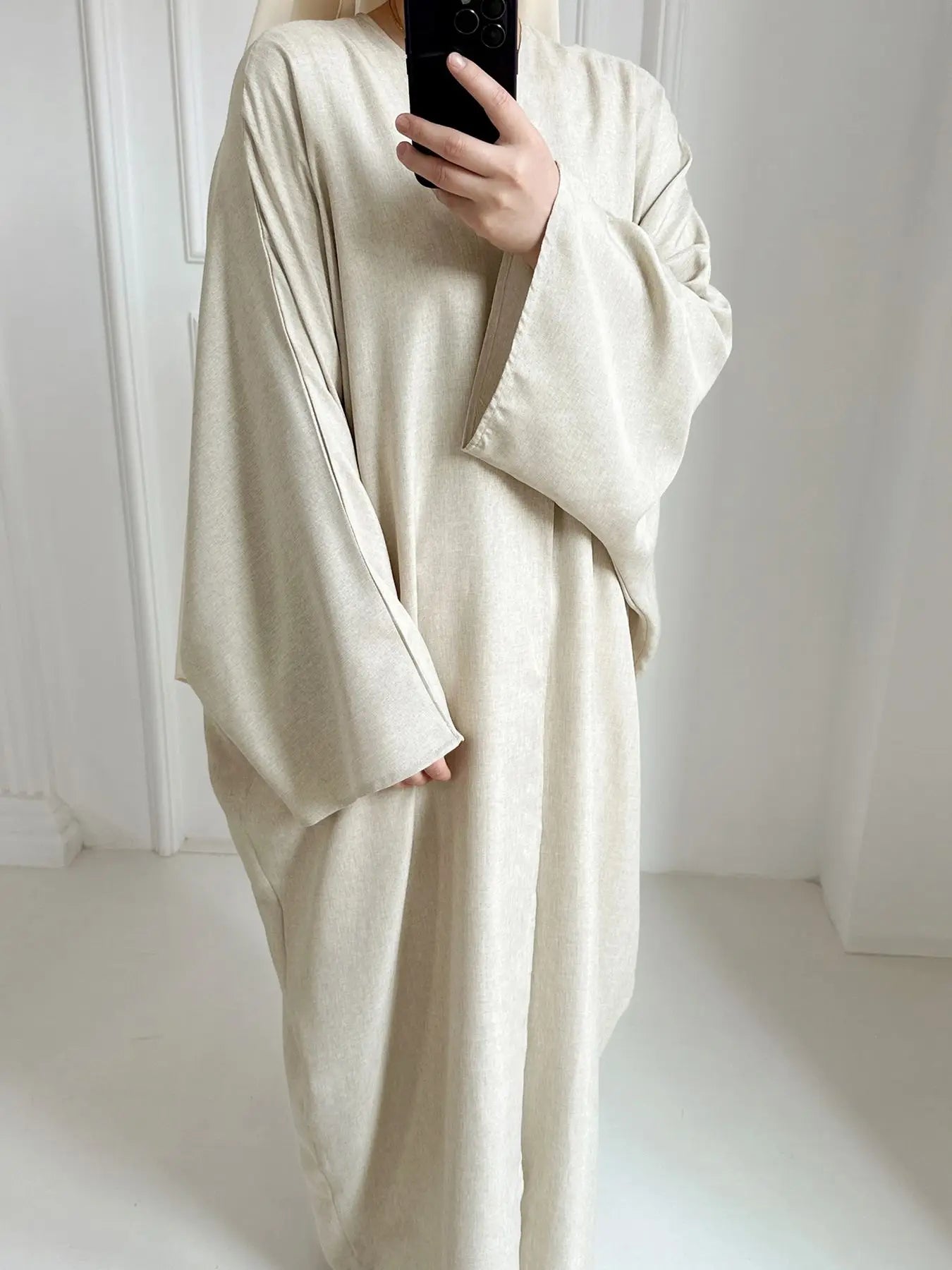 Getadme-2024 Modest Turkish Gowns For Women Dubai Arabian Dress Cardigan Robe Mushroom Batwing Sleeves Muslim Outwear Robes Knit Fabric Woven Fabric Fleece Fabric Getadme-2024 Modest Turkish Gowns For Women Dubai Arabian Dress Cardigan Robe Mushroom Batwing Sleeves Muslim Outwear Robes Knit Fabric Woven Fabric Fleece Fabric