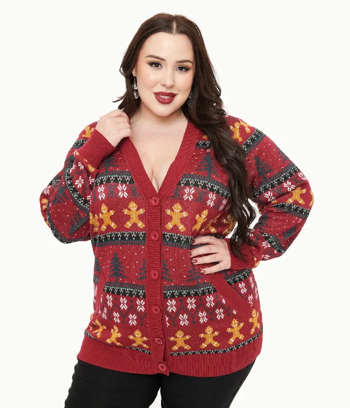 Unique Vintage Plus Size 1960s Burgundy Gingerbread Fair Isle Cardigan Satin Fabric Silk Fabric Chiffon Fabric Unique Vintage Plus Size 1960s Burgundy Gingerbread Fair Isle Cardigan Satin Fabric Silk Fabric Chiffon Fabric