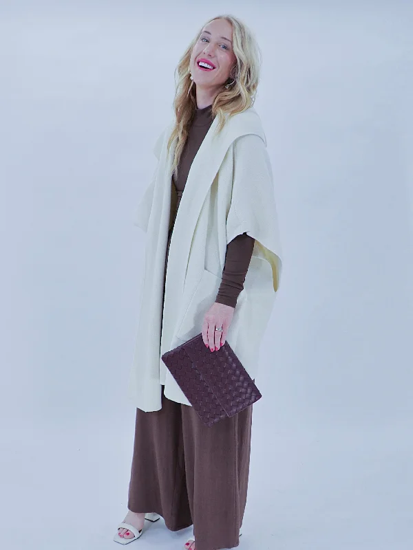 Campfire Cardigan Toggled Drawstring Belted
