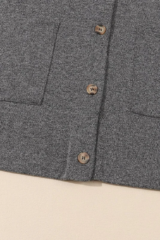 Winter Cardigan Collared Crew Neck Turtle Neck