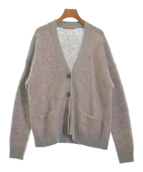 Acne Studios Cardigans Fleece Cardigan Nylon Polyester