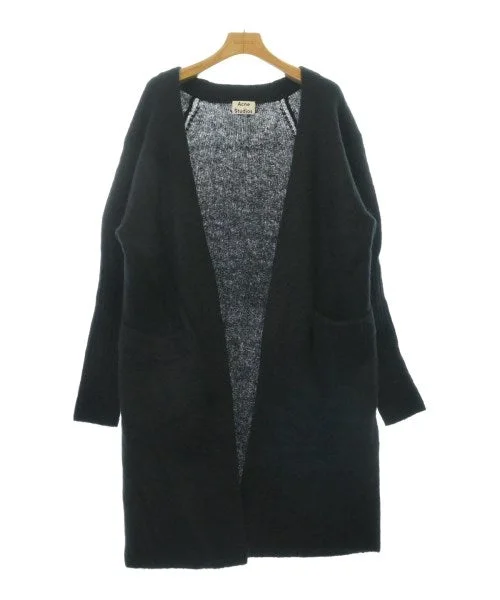 Acne Studios Cardigans Mesh Cardigan Canvas Denim