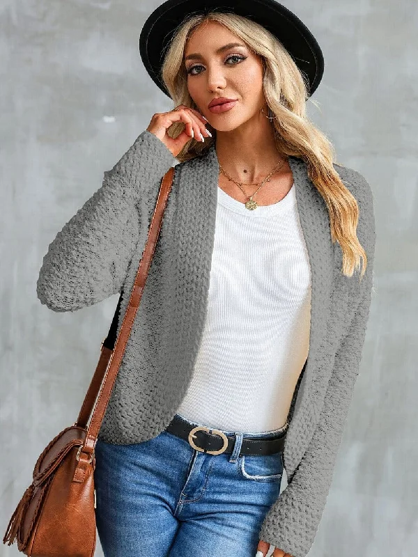 Off-White Cardigan Stylish Fashionable Trendy