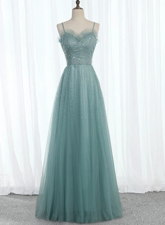 Beautiful Blue Sweetheart Long Party Dress, A-line Long Formal Dress Tunics Winter warm Beautiful Blue Sweetheart Long Party Dress, A-line Long Formal Dress Tunics Winter warm