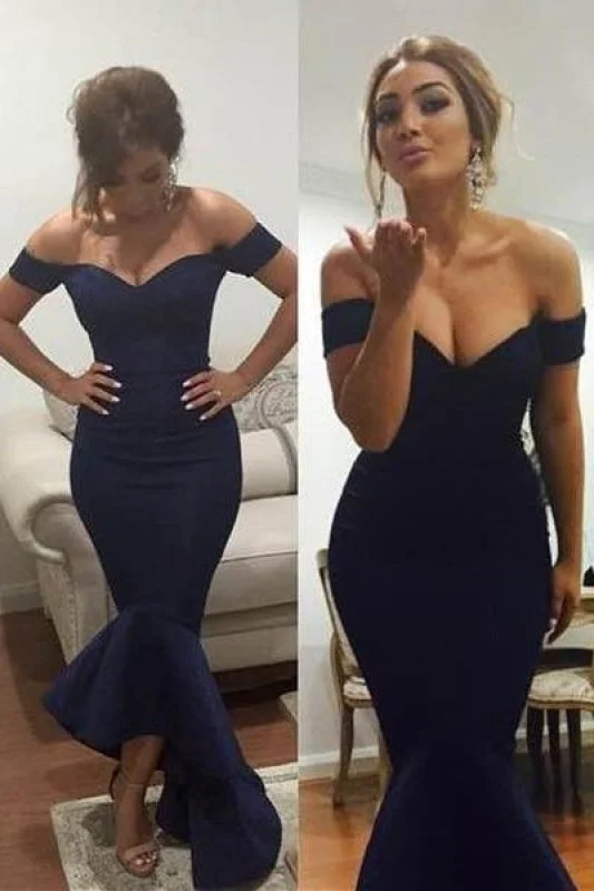 Bridelily Simple Off Shoulder Mermaid Long Formal Occasion Dress Sexy Cheap Trumpet Plus Size Evening Dress Peplum Ruffle Cocktail Bridelily Simple Off Shoulder Mermaid Long Formal Occasion Dress Sexy Cheap Trumpet Plus Size Evening Dress Peplum Ruffle Cocktail
